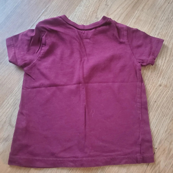 Ralph Lauren boys 12 month burgandy t shirt - Picture 4 of 4